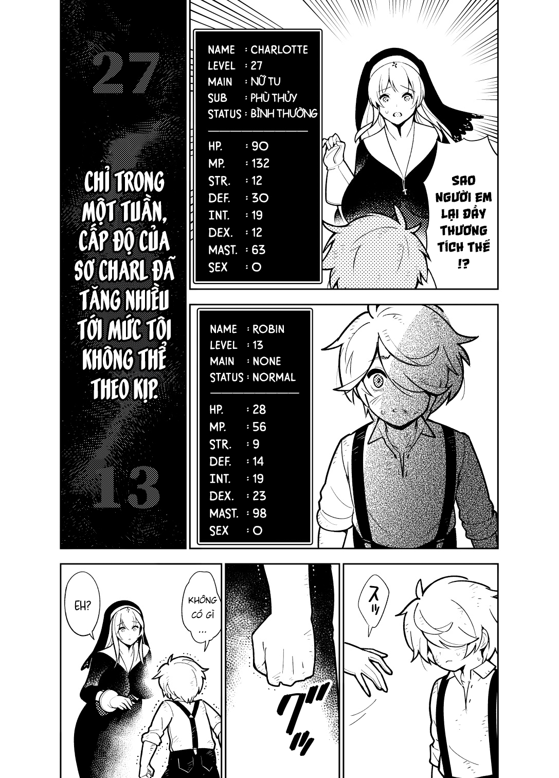 Đọc truyện hentai Tôi thấy được chỉ số dâm tà của chị sơ yêu quý và rồi - Oneshot