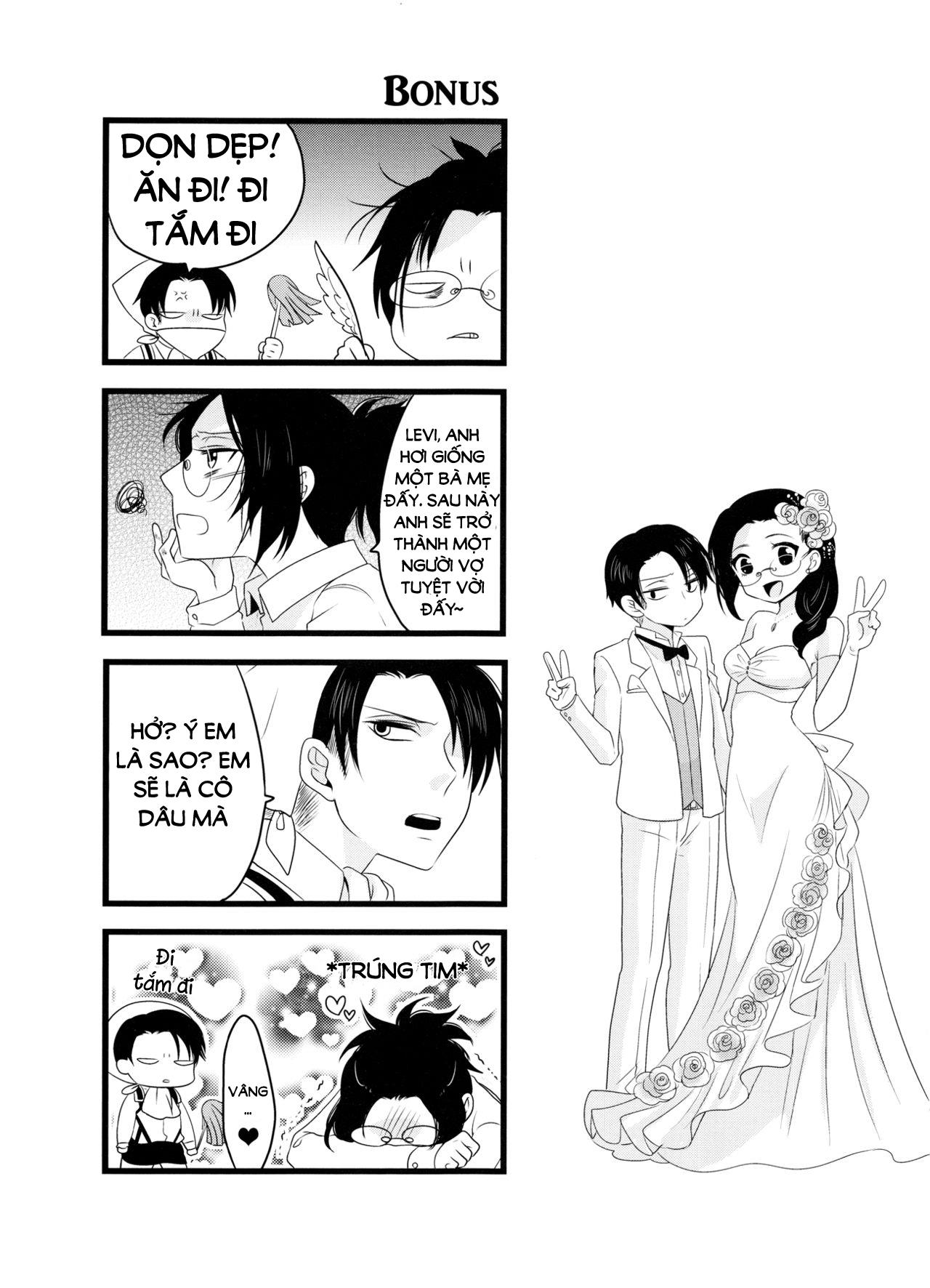 Đọc truyện hentai Kiss me once again (Shingeki no Kyojin) - Bonus