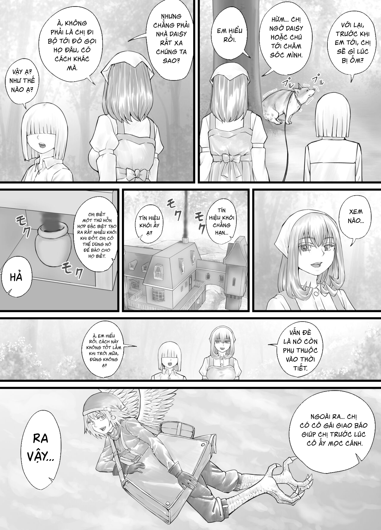 Đọc truyện hentai Manga nơi bạn có thể nhìn thấy cảnh mình tè lên chị gái mình - Chap 3 + 4 + 5