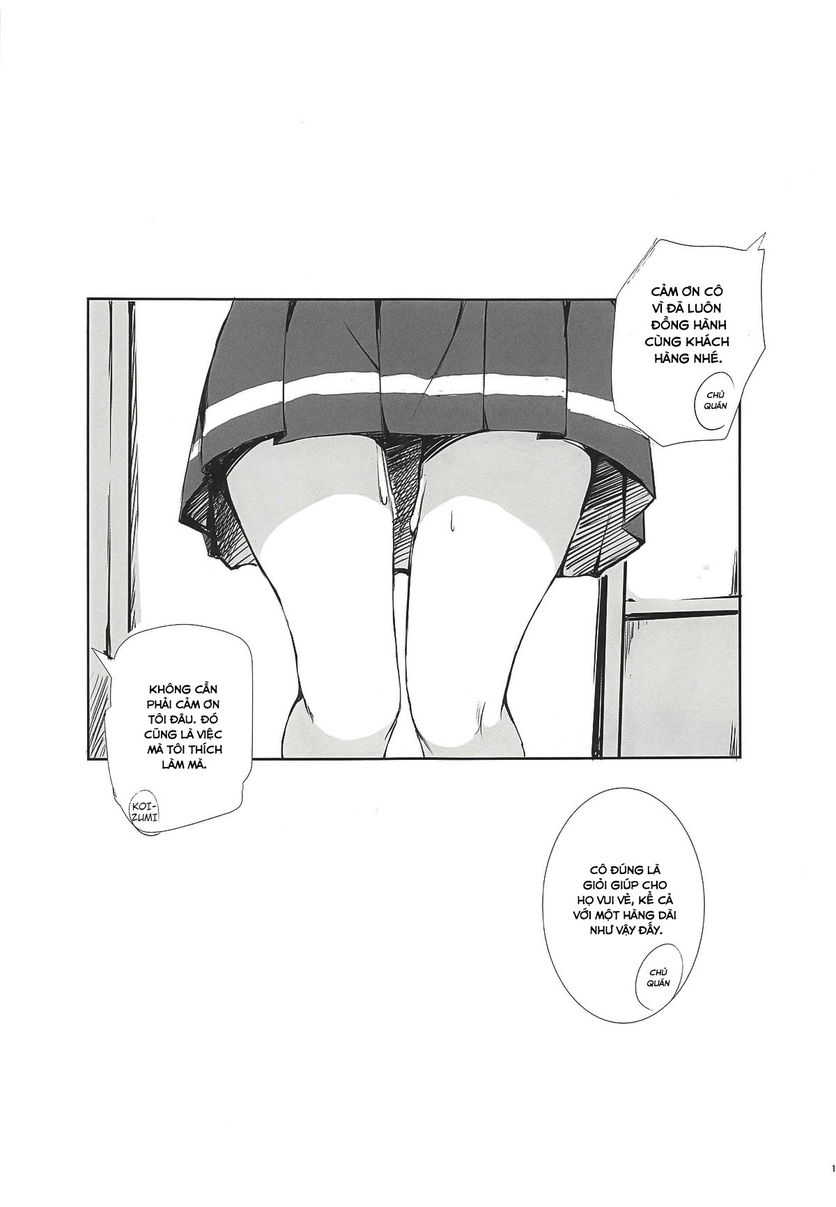 Đọc truyện hentai Ramen yori Gyouretsu no Dekiru Koizumi-san - Oneshot