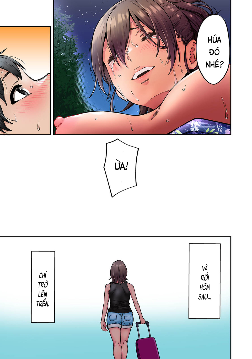 Đọc truyện hentai Người chị tôi thầm mến trở về trong bộ dạng gái lai Tây - Ch.7 [Hết]