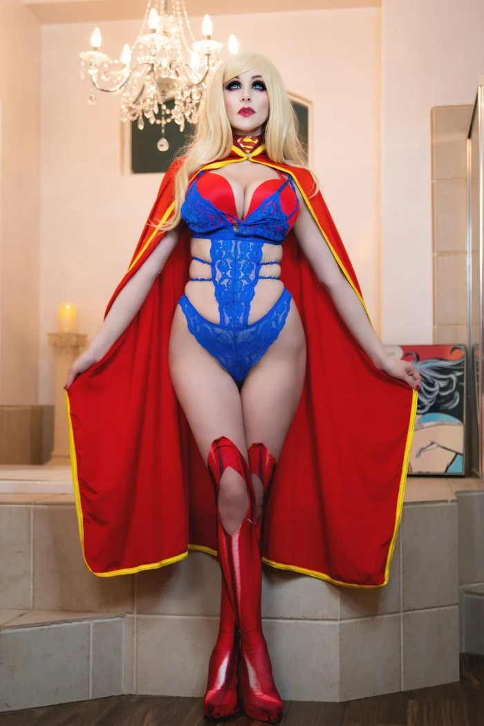 Đọc truyện hentai Tuyển tập Albums siêu phẩm Cosplay - Chap 969 - [Angie Griffin] Supergirl