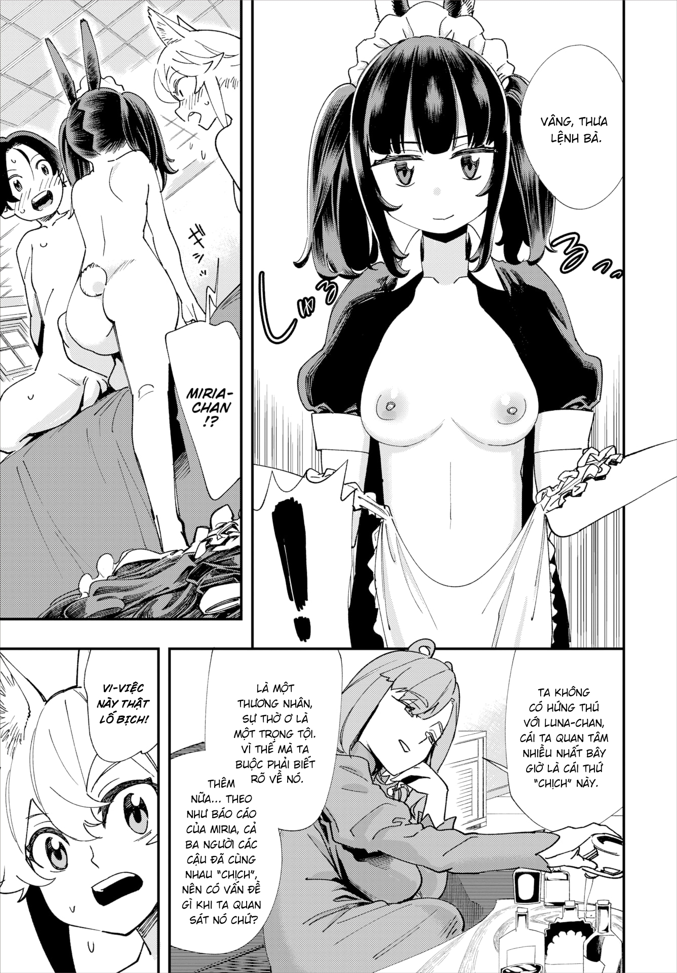 Đọc truyện hentai Dị giới này không có 18+ - Chap 7
