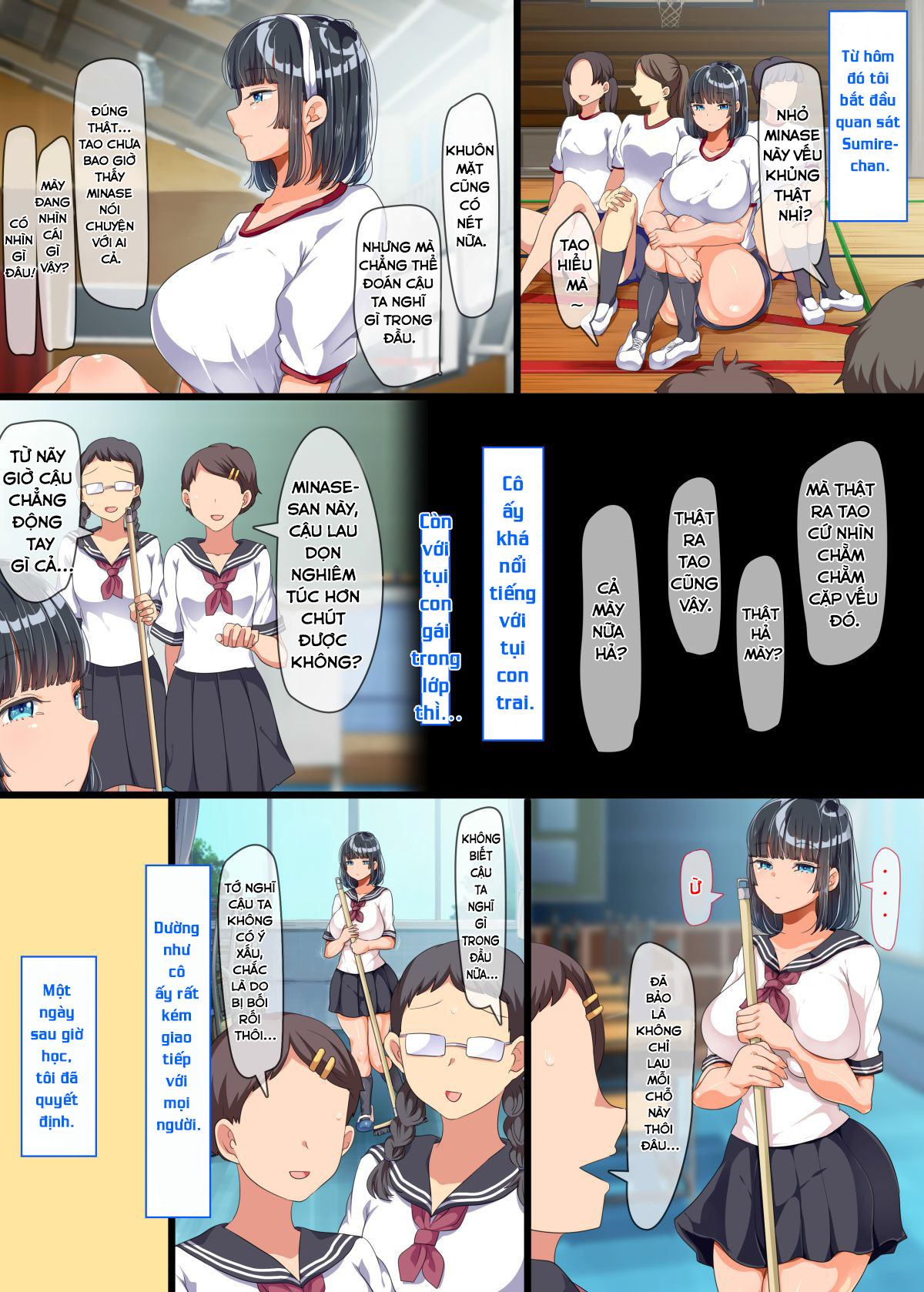 Đọc truyện hentai Onaji Class ni Natta Muboubi Muteikou Kyonyuu Bishoujo Sumire-chan ni Yaritai Houdai na Shingakki - Chap 1