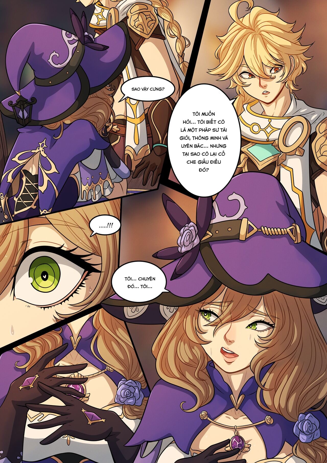 Đọc truyện hentai The Traveler's Guide to Teyvat's Heart-Lisa - Oneshot.