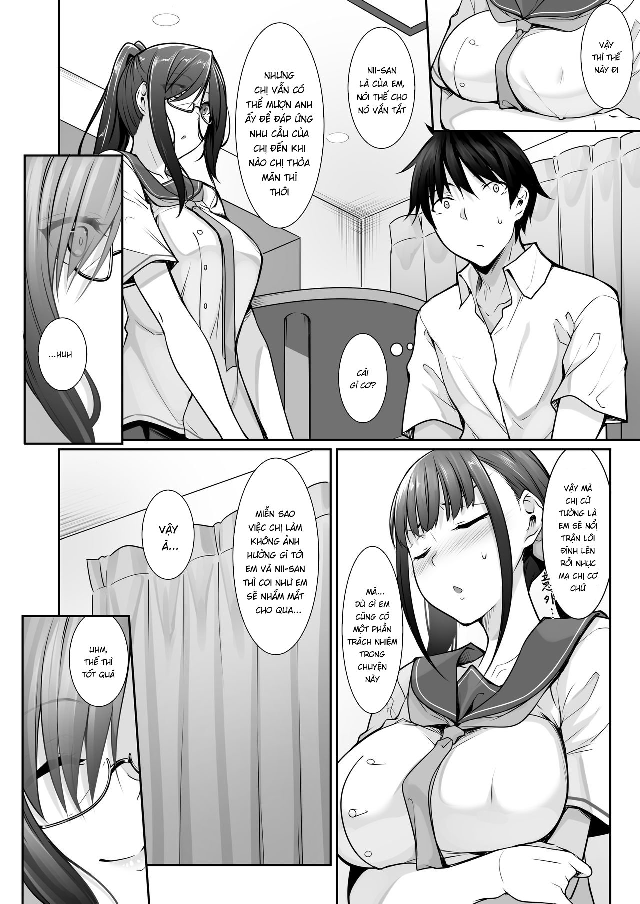 Đọc truyện hentai SISUANA - sister hole 4 - Có che