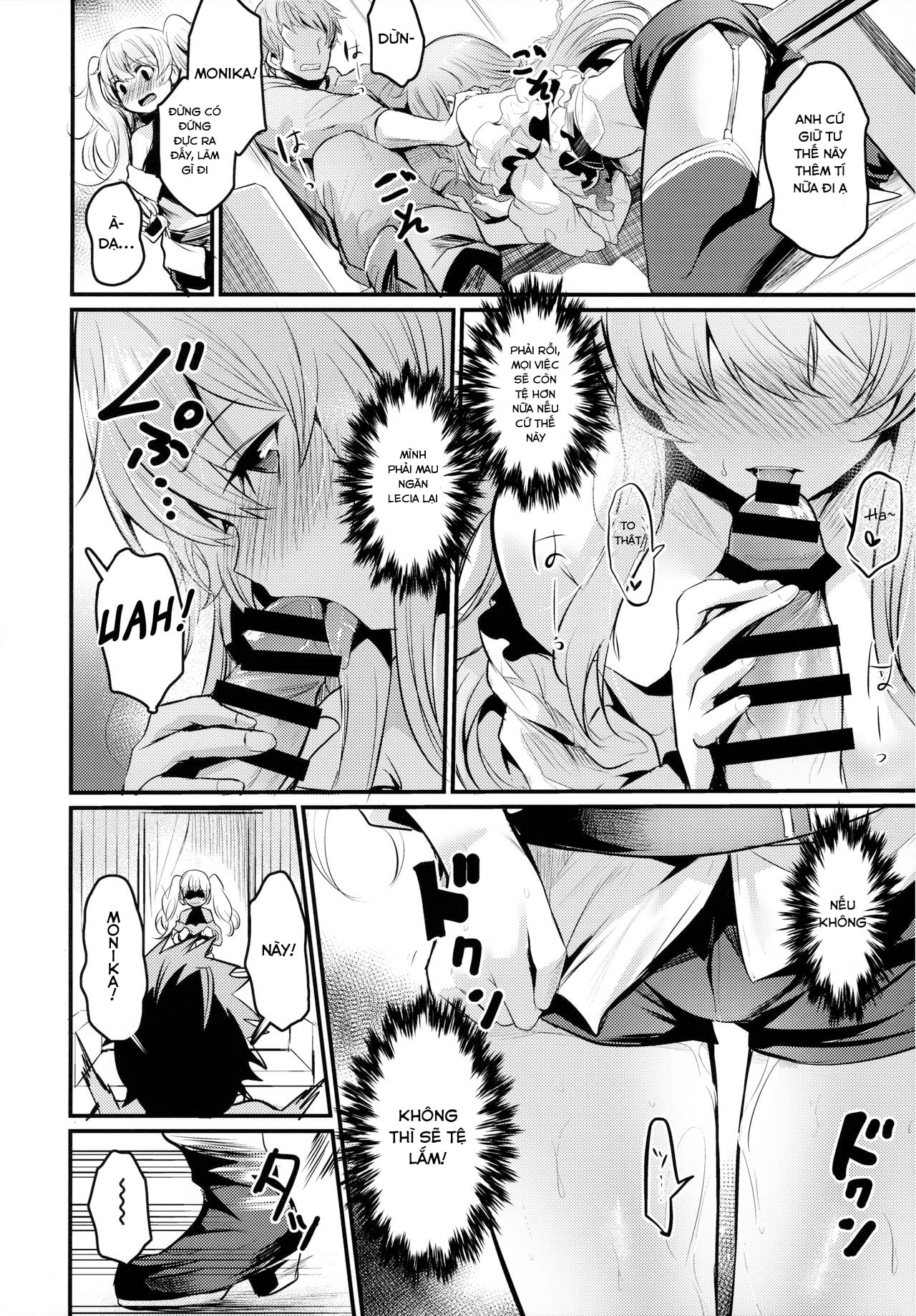 Đọc truyện hentai Lần lượt lên giường - Oneshot