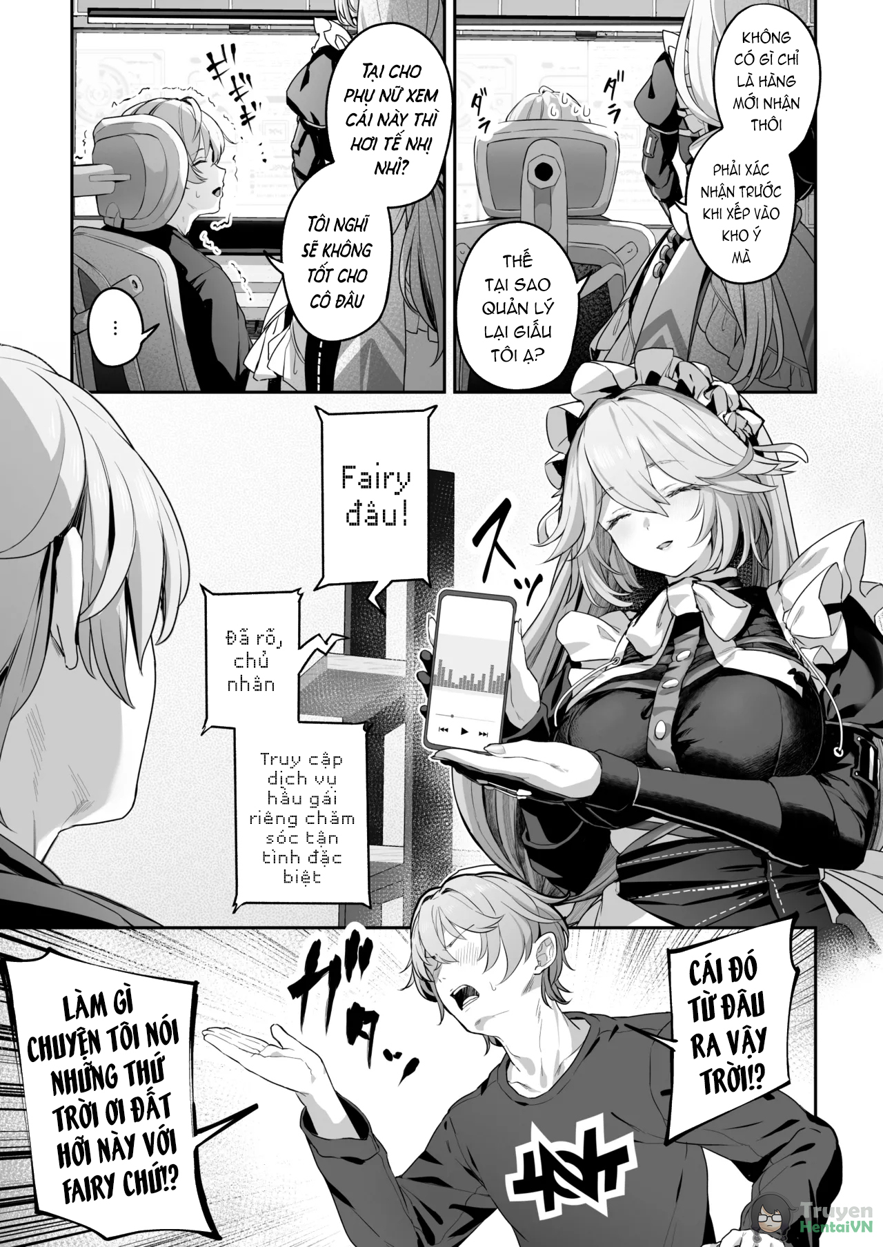 Đọc truyện hentai Em hầu gái ngọt nước của tôi - Oneshot