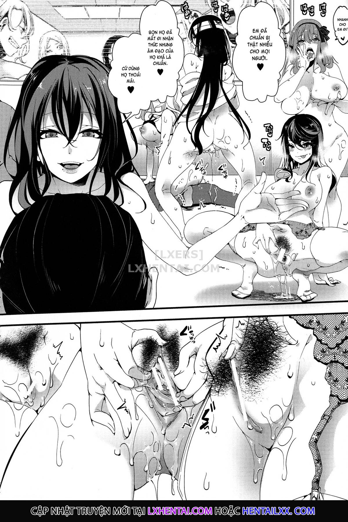 Đọc truyện hentai Mesu Ana Muhou Chitai Muyou No Chitsu-Nai-Dashi Choueki - Chap 8 - END
