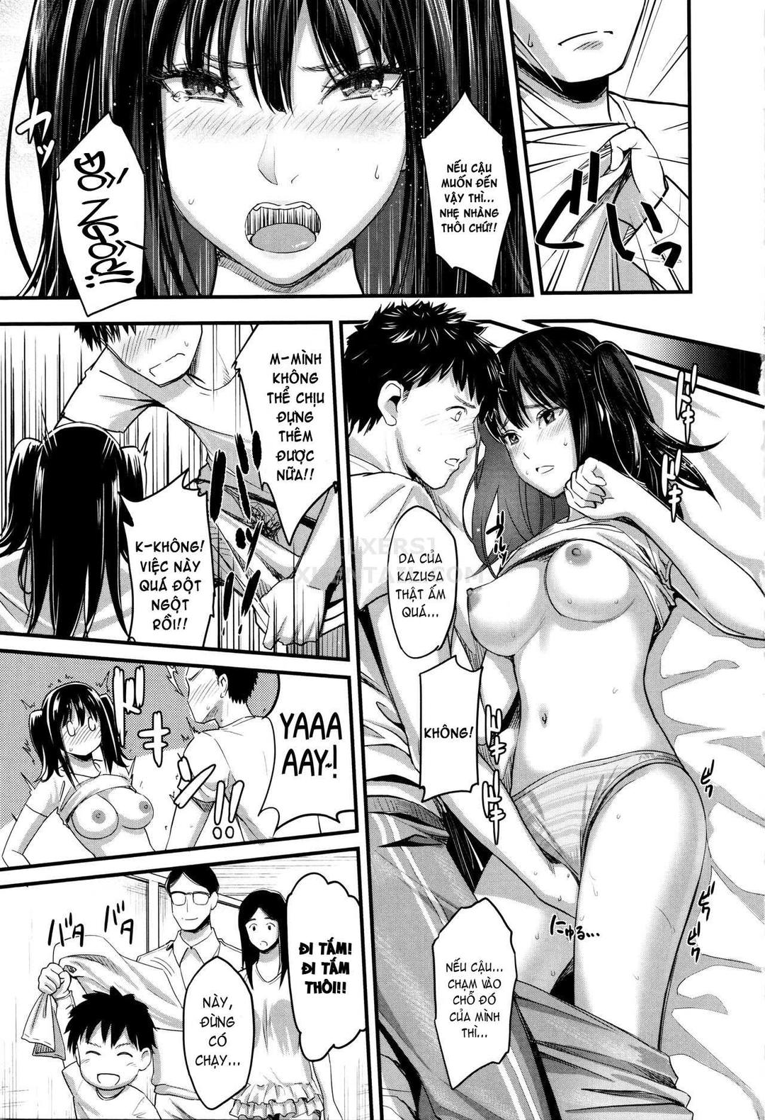 Đọc truyện hentai Seifuku No Mama Aishinasai! - Chap 8