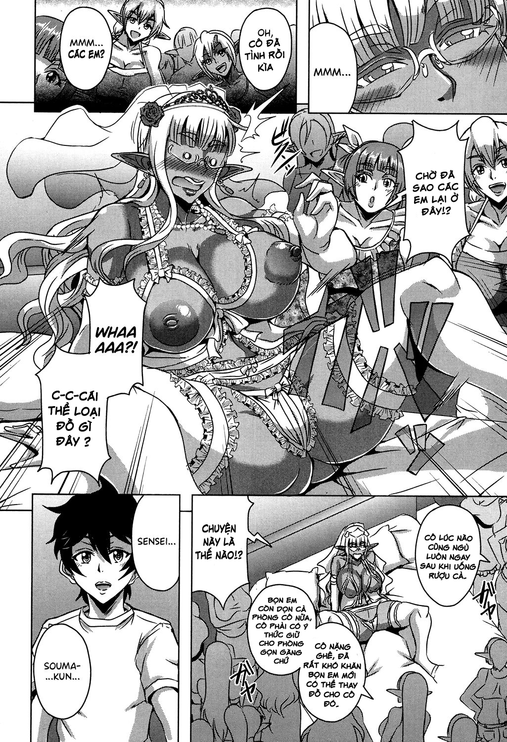 Đọc truyện hentai Trường Học Elf Và Kì Cắm Trại Đặc Biệt - Oneshot