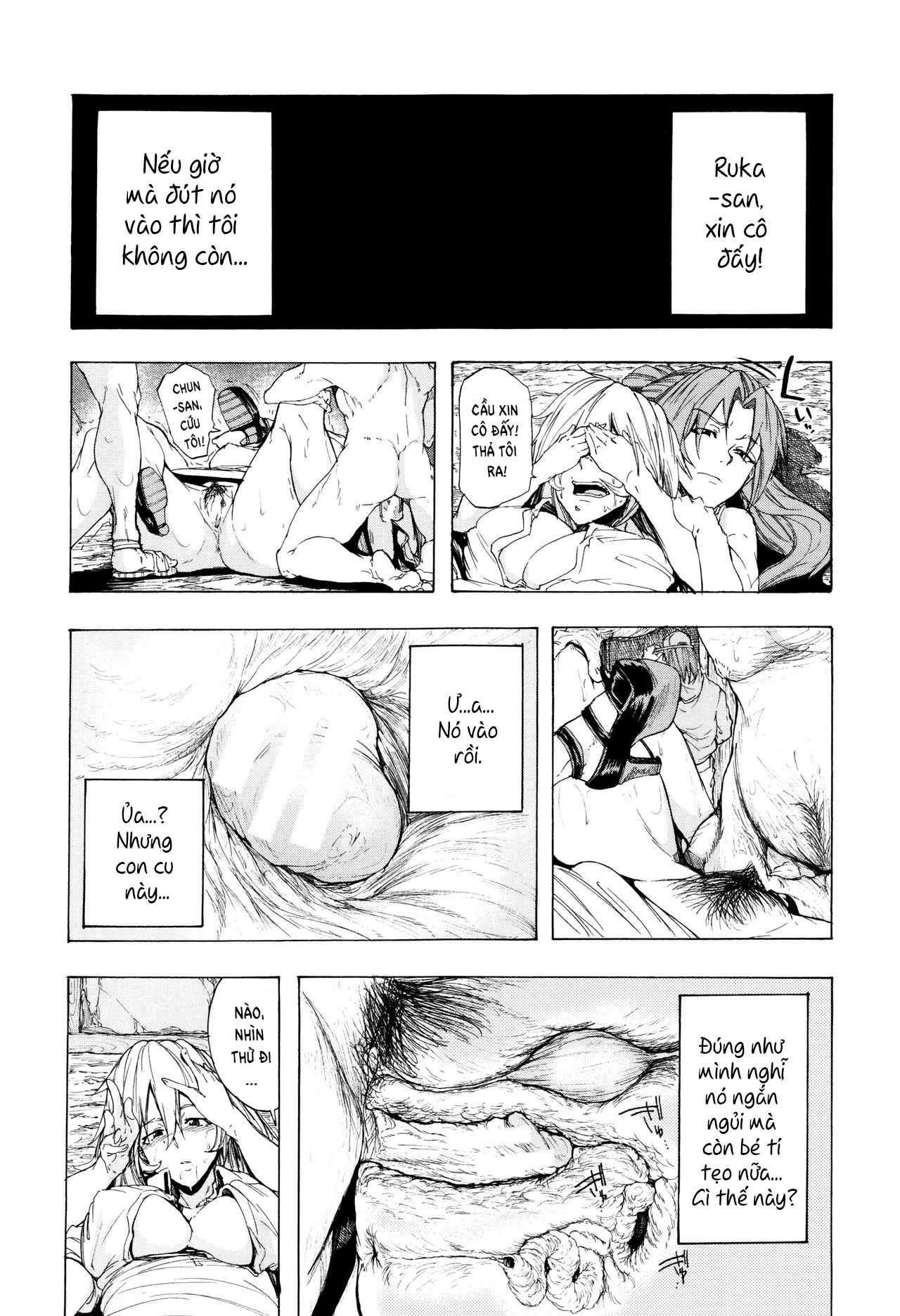 Đọc truyện hentai Juurin no Ame - Chap 4.1