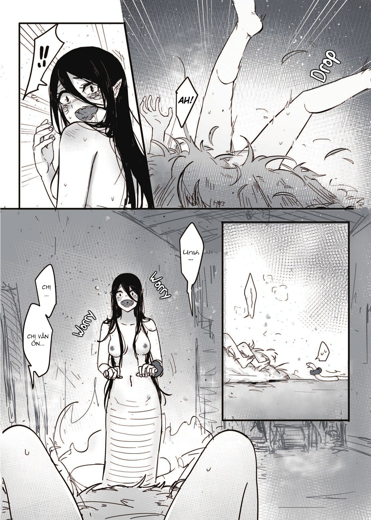 Đọc truyện hentai Làm tình với xà nữ - Oneshot???