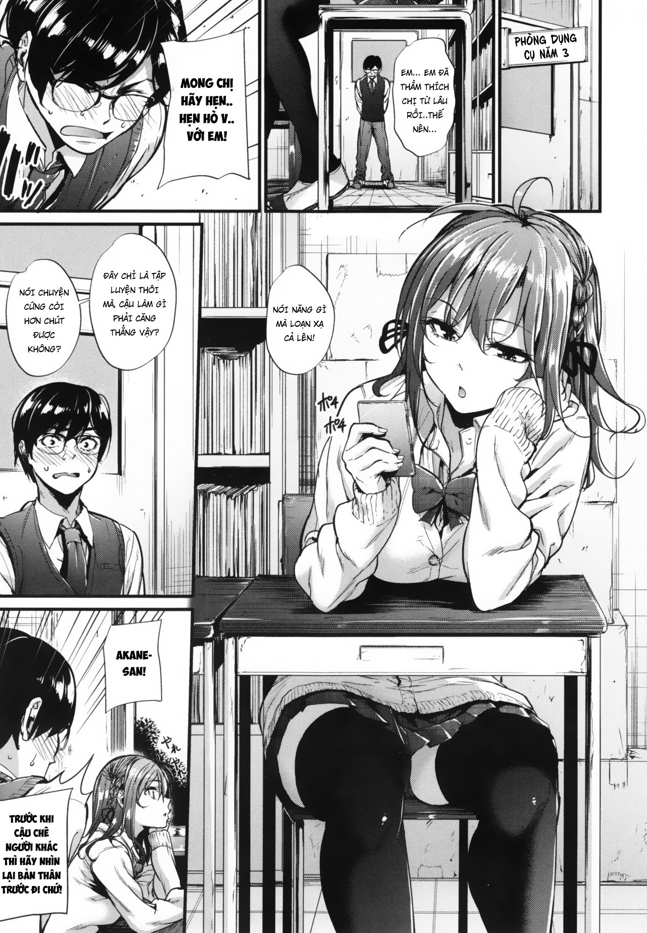 Đọc truyện hentai Cô nàng miệng nóng tim mềm - Chap 1