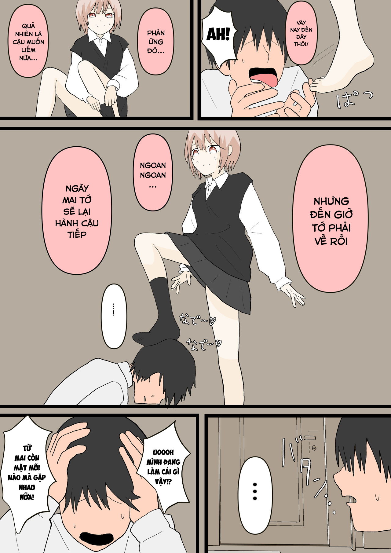 Đọc truyện hentai Người bạn thời thơ ấu và con chó - Oneshot