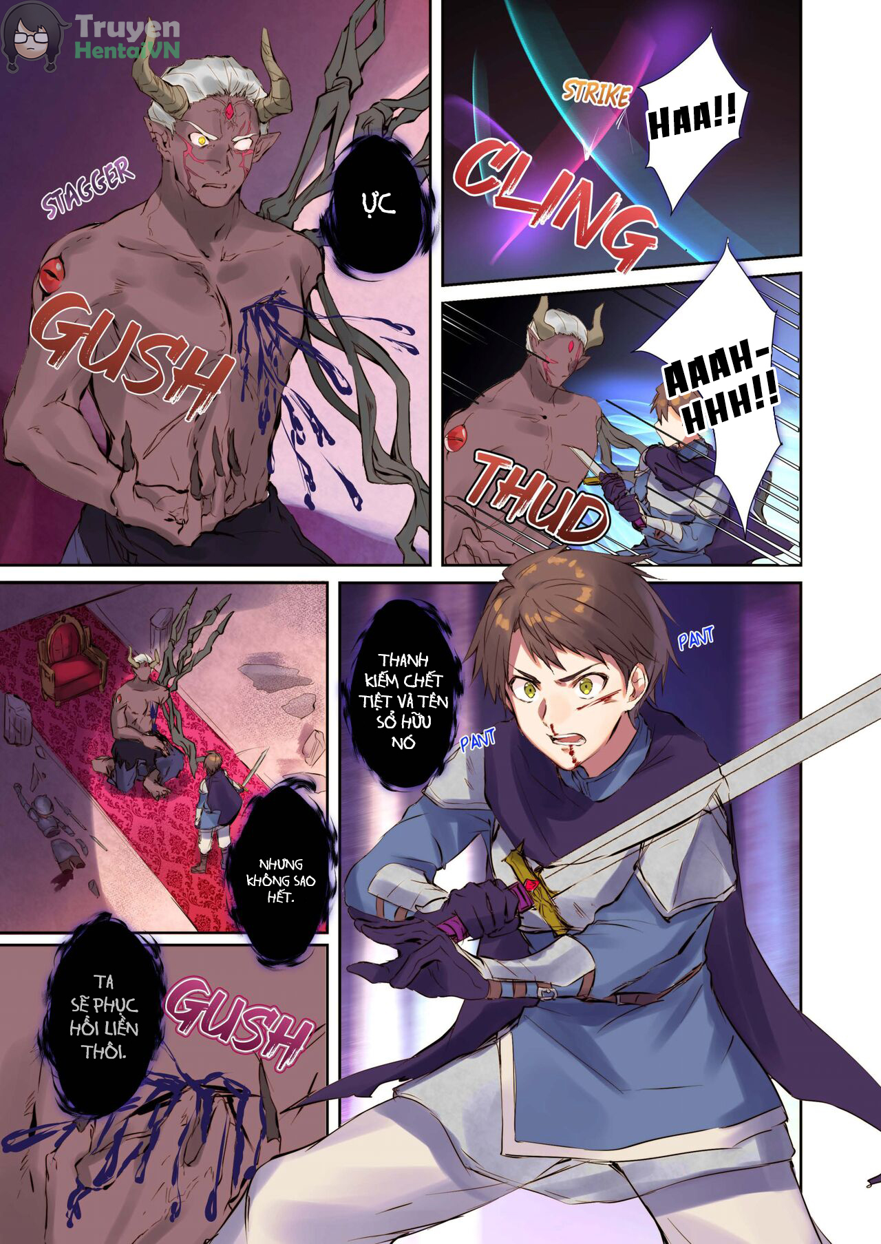 Đọc truyện hentai Mahou o Kyuusai suru Houhou - Oneshot