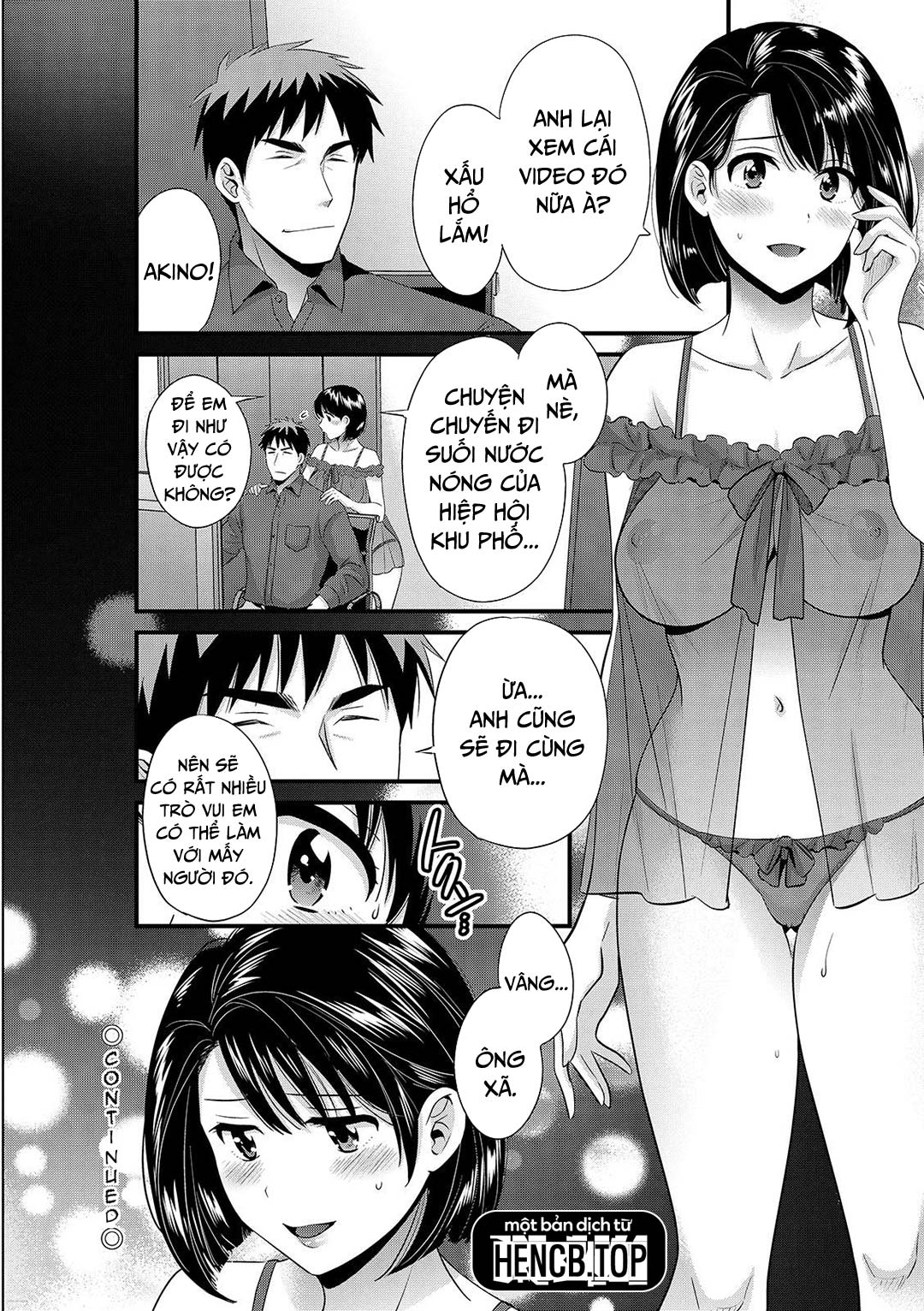 Đọc truyện hentai Hãy giữ bí mật với chồng tôi nha! - Chap 8