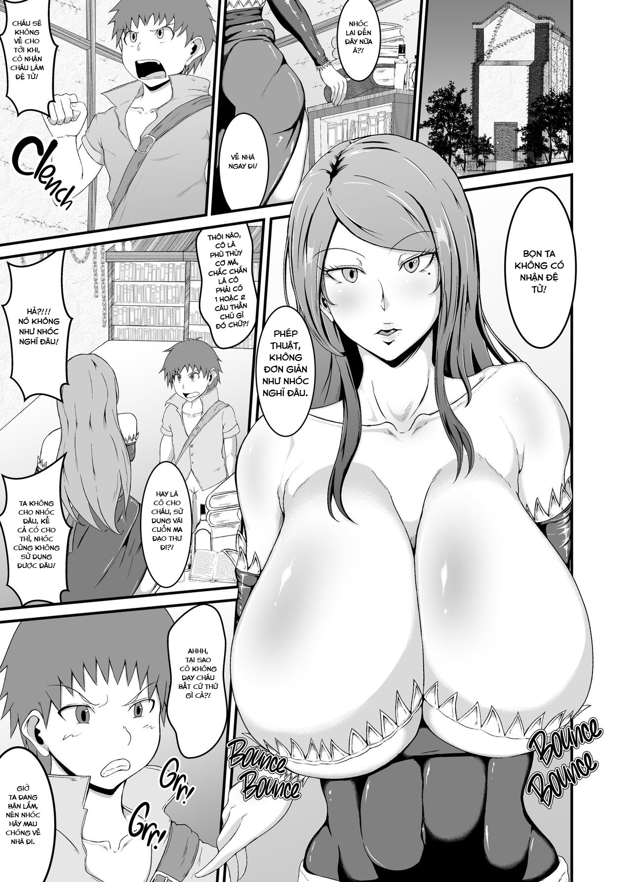 Đọc truyện hentai Miwaku no Mahoutsukai - Oneshot