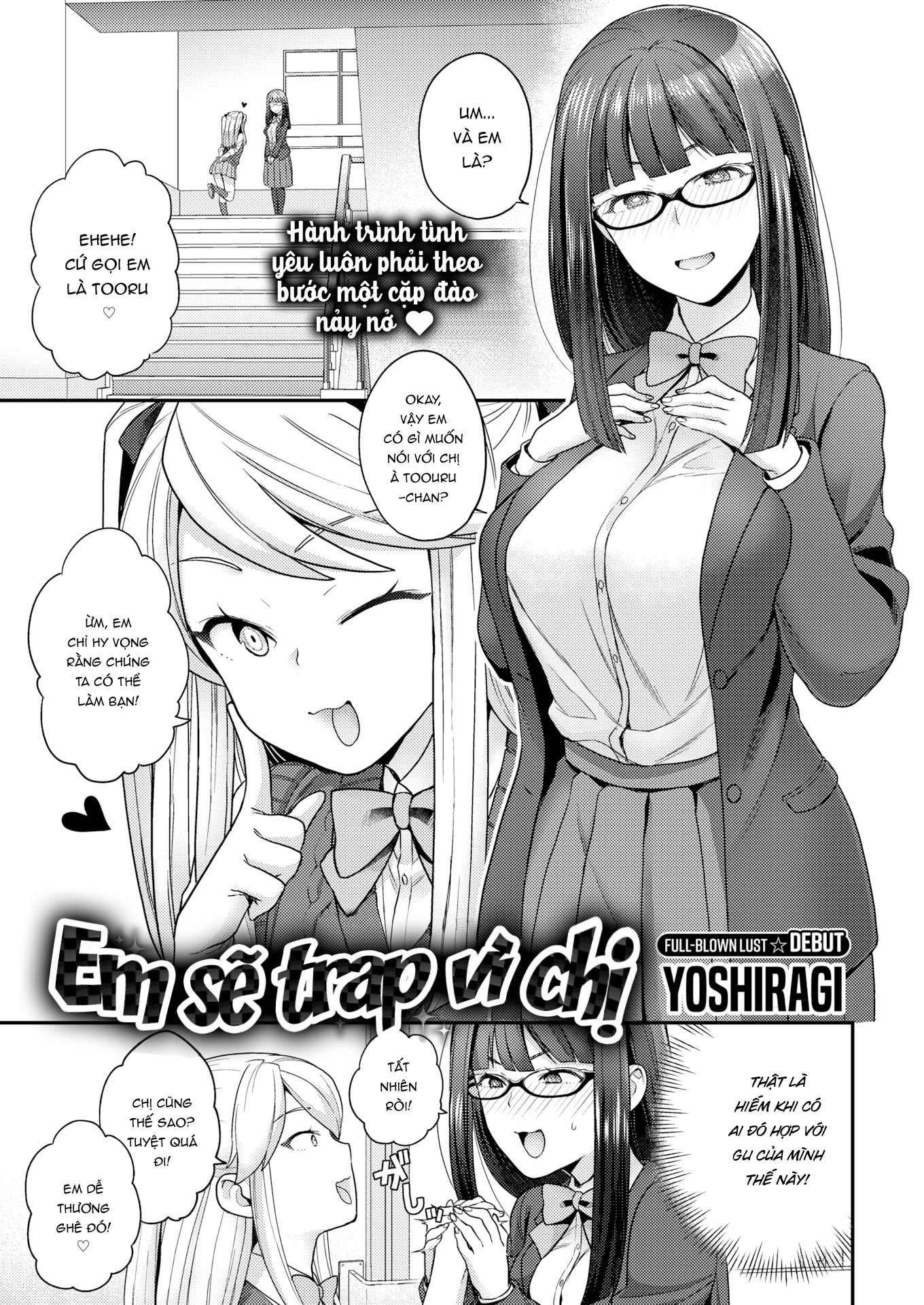 Đọc truyện hentai Em sẽ trap vì chị - Oneshot ngọt [Không che]