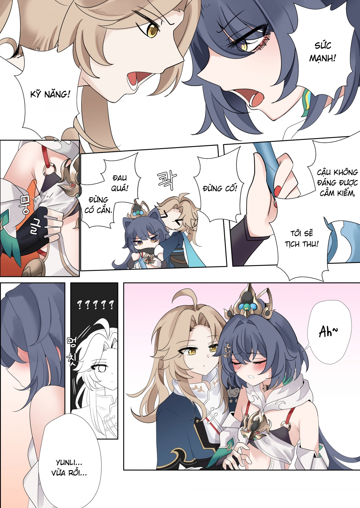 Đọc truyện hentai Tôi không thể để thua tên này được - Dung la che chau xianzhou