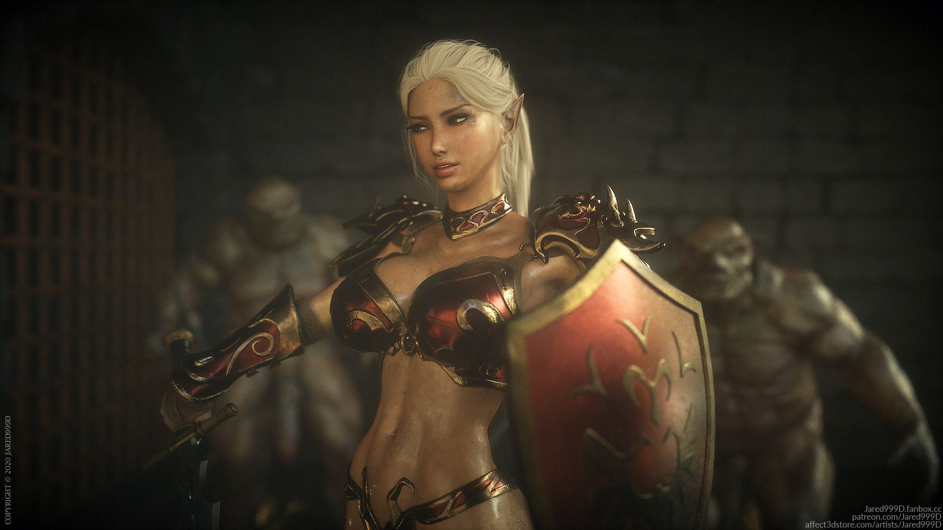 Đọc truyện hentai Elf Slave - Chapter 7: Double Trouble