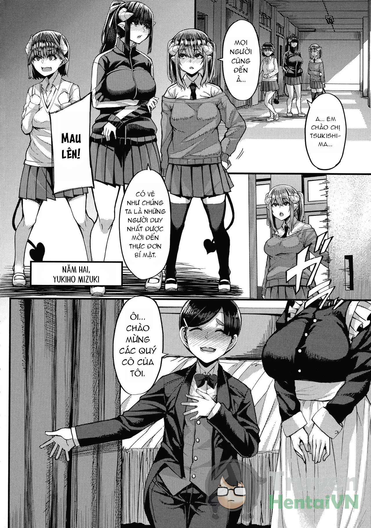 Đọc truyện hentai Kasshoku Hime to Himitsu no Keiyaku - Chap 5