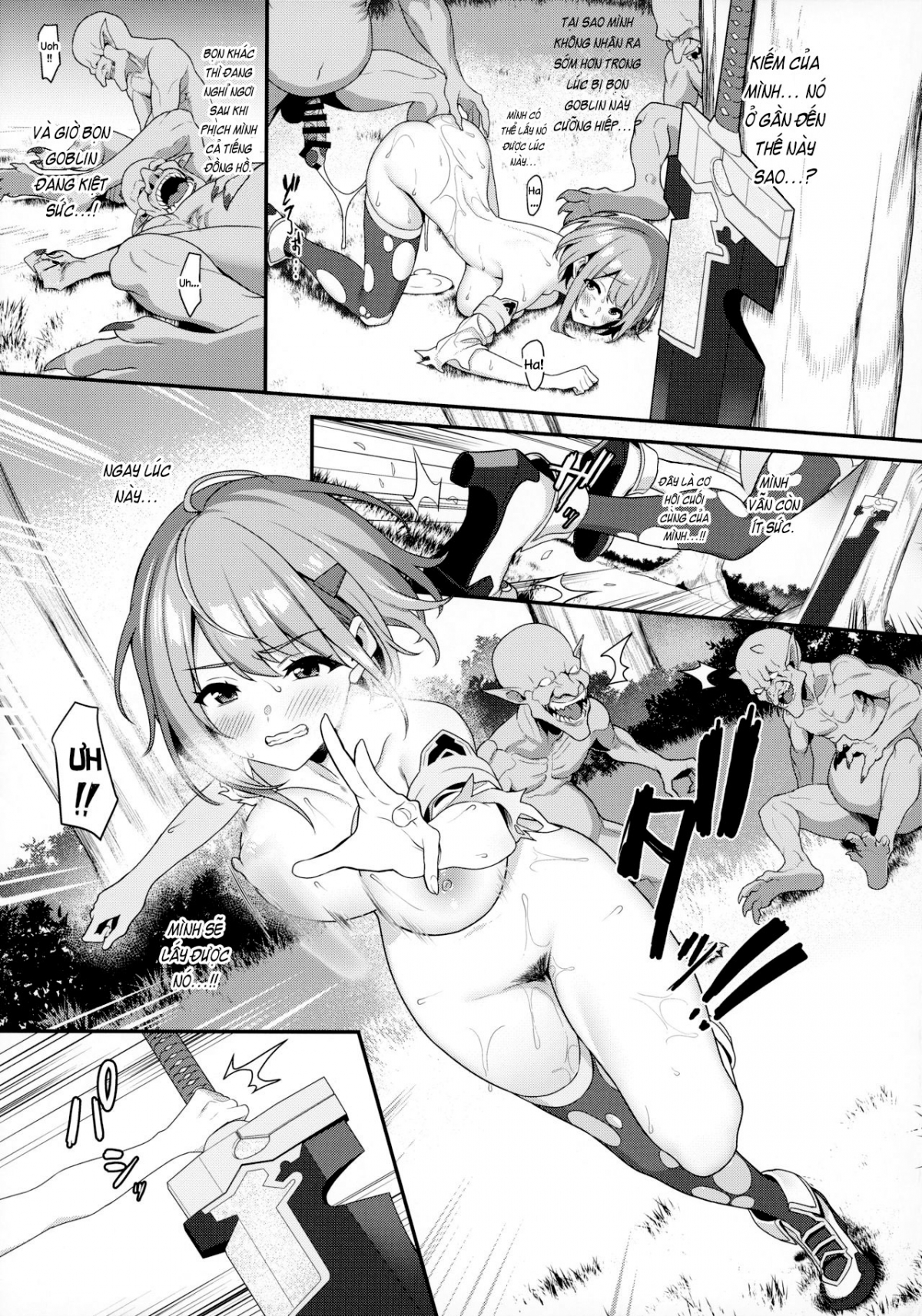 Đọc truyện hentai Hitoyo-chan no Junan - OneShot