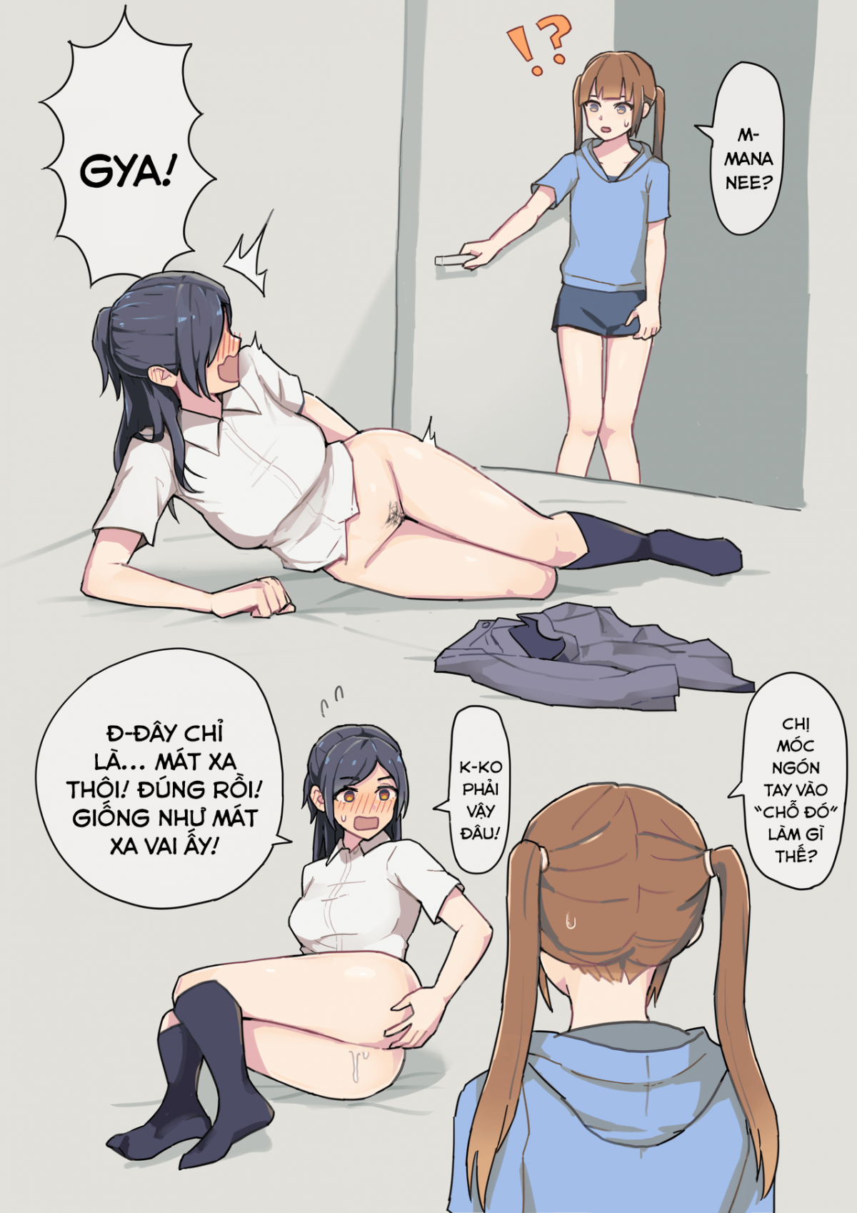 Đọc truyện hentai Mei ni Anal Kaihatsu Sareru JK - Oneshot