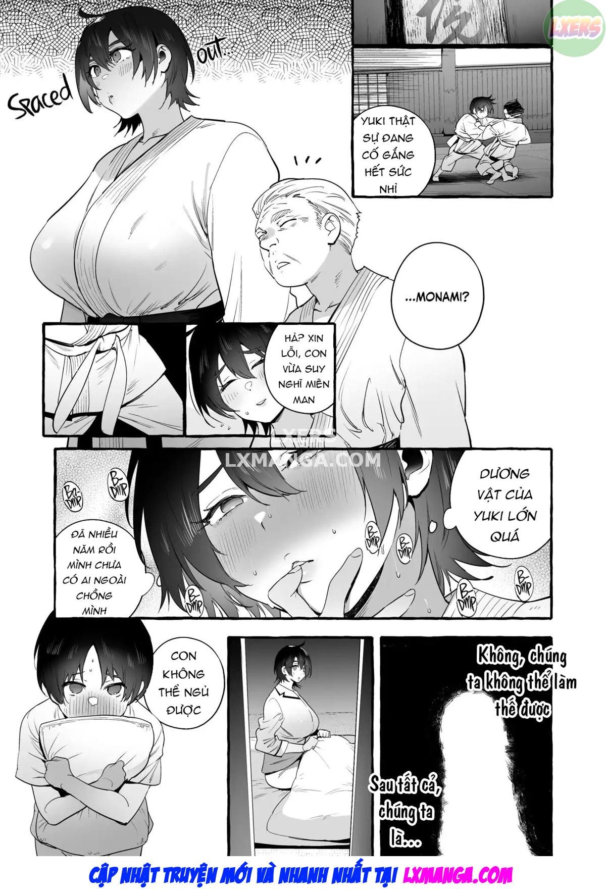 Đọc truyện hentai Người mẹ đam mê tình dục với bầu vú to - Oneshot