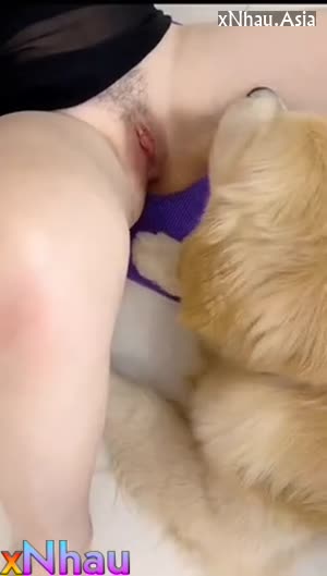 Em gái ở nhà một mình nứng lồn quá kêu chó ra cho liếm lồn rồi cho địt luôn sướng vl (Em gái ở nhà một mình nứng lồn quá kêu chó ra cho liếm lồn rồi cho địt luôn sướng vl) []