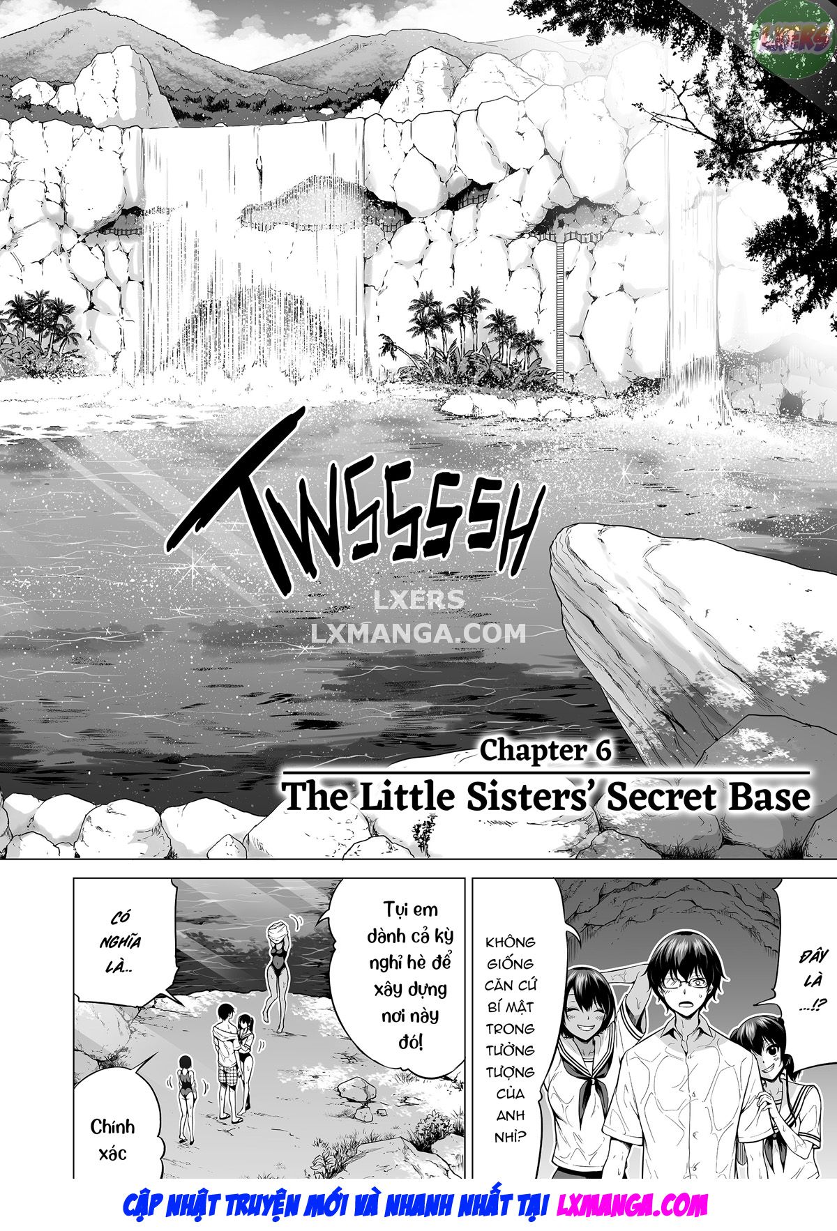 Đọc truyện hentai Nanaka no Rakuen ~Inaka no Gakkou de Bishoujo Harem - Chap 6: The Little Sisters Secret Base