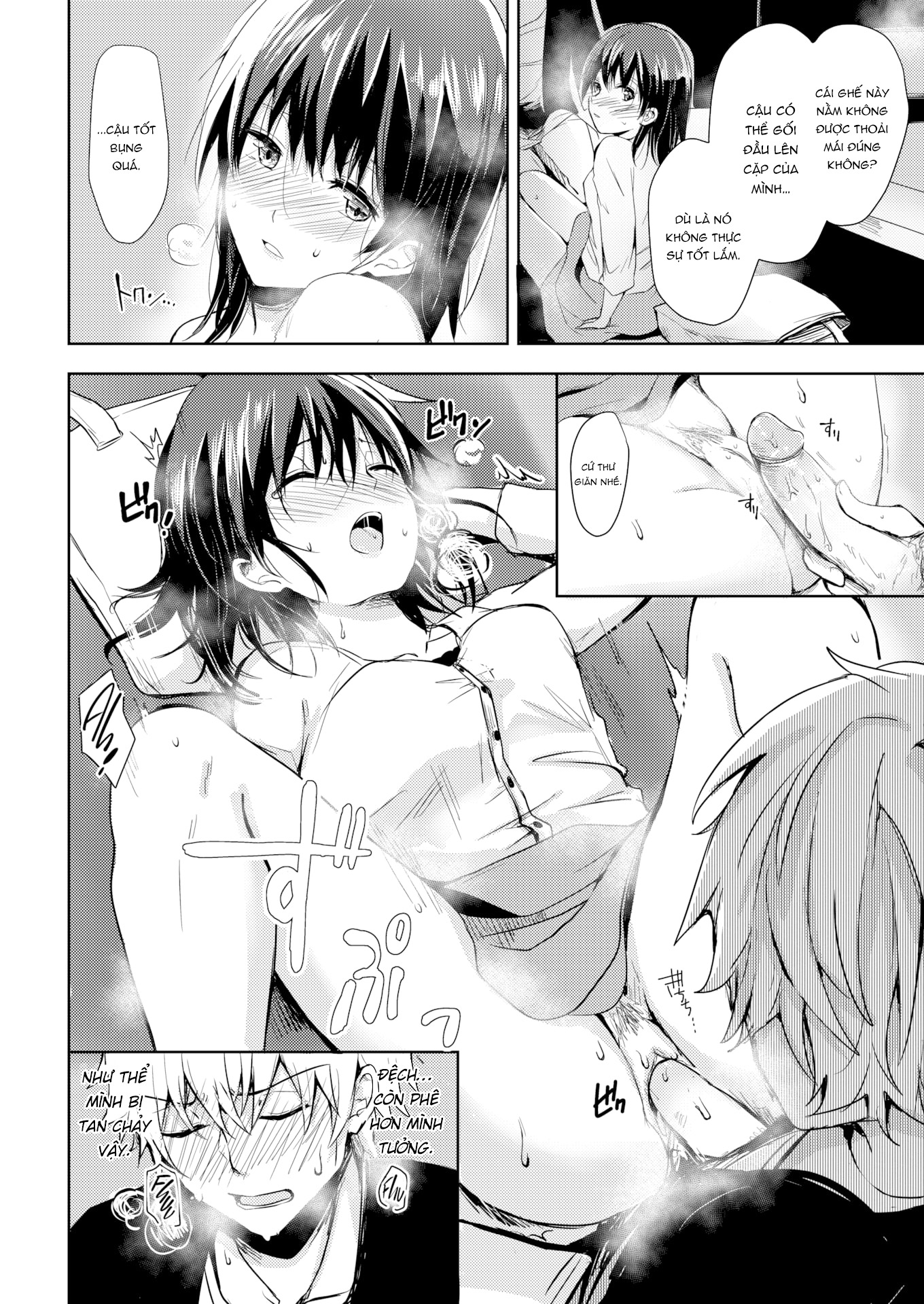 Đọc truyện hentai Nghỉ xả hơi & Rơi vào lưới tình - Oneshot