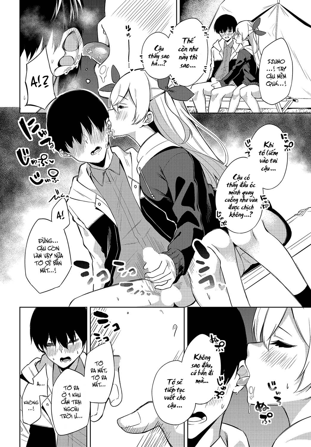 Đọc truyện hentai Nhật Kí CLB Ngoài Trời - Chap 3