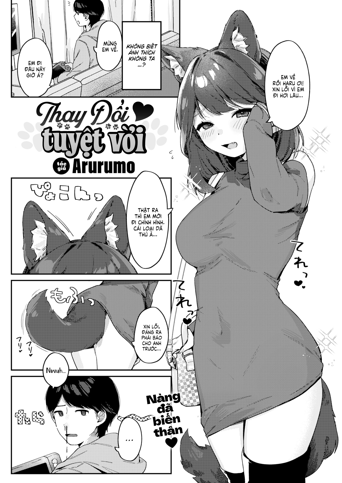 Đọc truyện hentai Thay Đổi Tuyệt Vời ♡ - Nhẹ nhàng