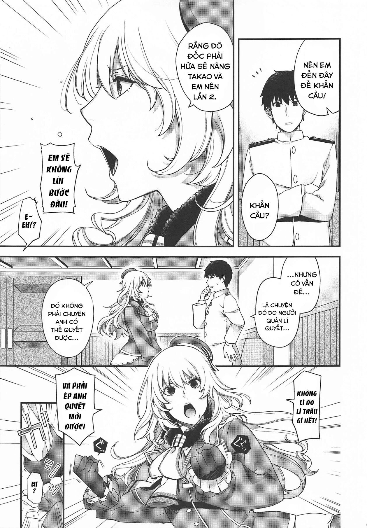 Đọc truyện hentai Onegai Teitoku! (Kantai Collection -KanColle-) - Oneshot