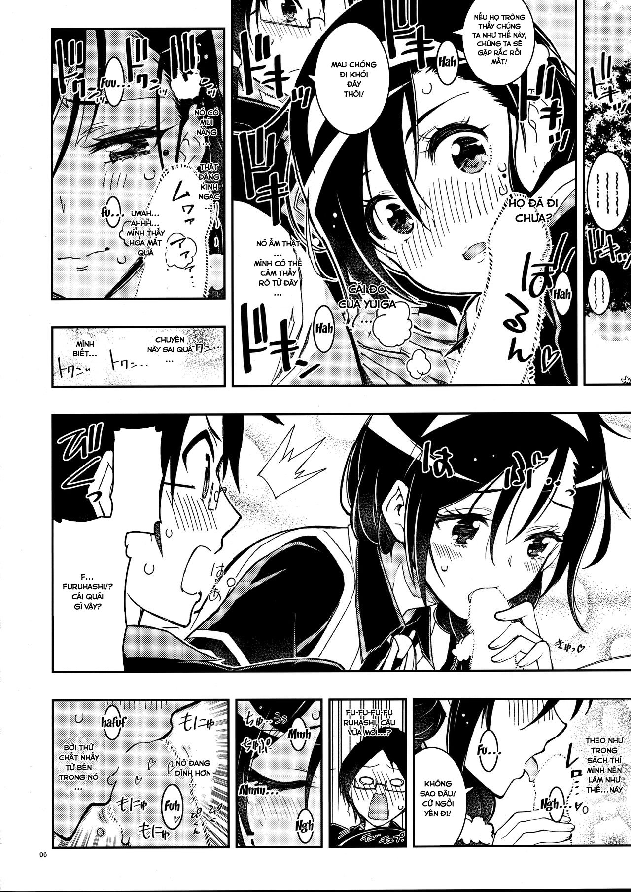 Đọc truyện hentai Bokutachi wa Fumino mo Asumi mo Kawaii (Bokutachi wa Benkyou ga Dekinai) - Oneshot