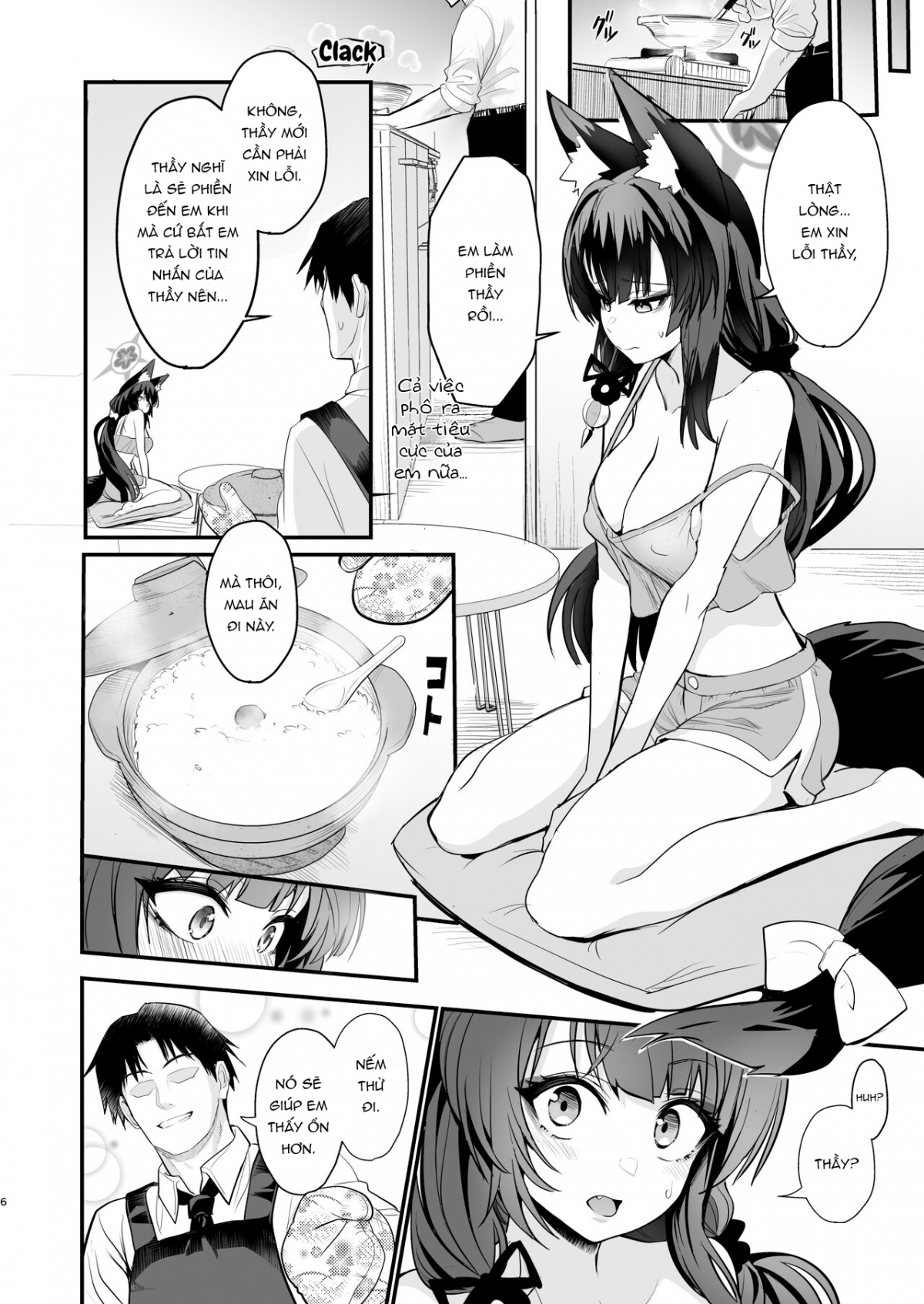 Đọc truyện hentai Wakamo À, Em Bị Cảm Rồi Kìa - 1bawns