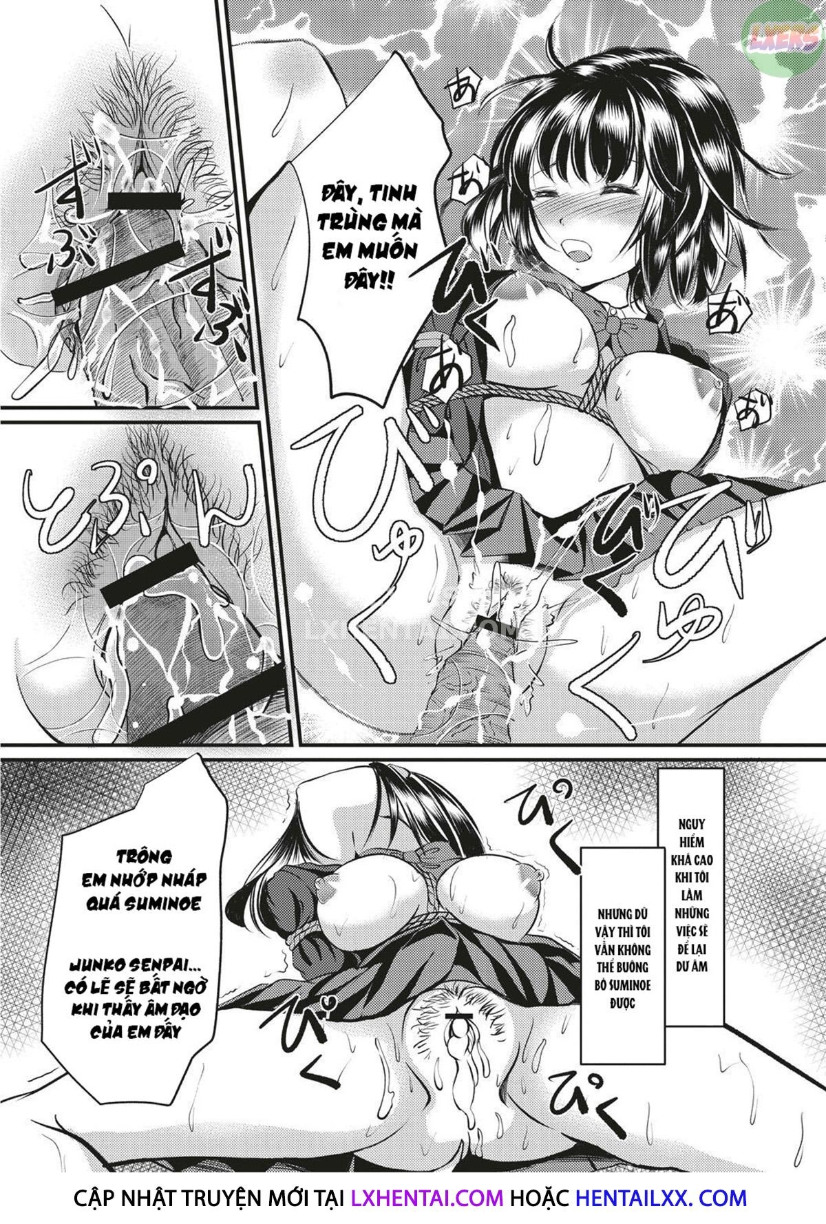 Đọc truyện hentai Kinbaku Seidorei Choukyou Gakuen - Chap 6