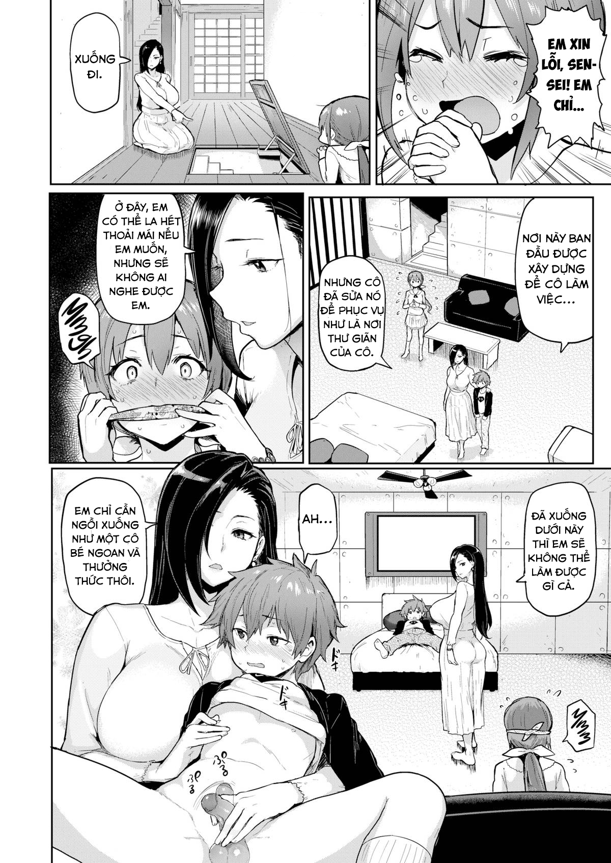 Đọc truyện hentai Sensei xinh đẹp của tôi - Chap 3