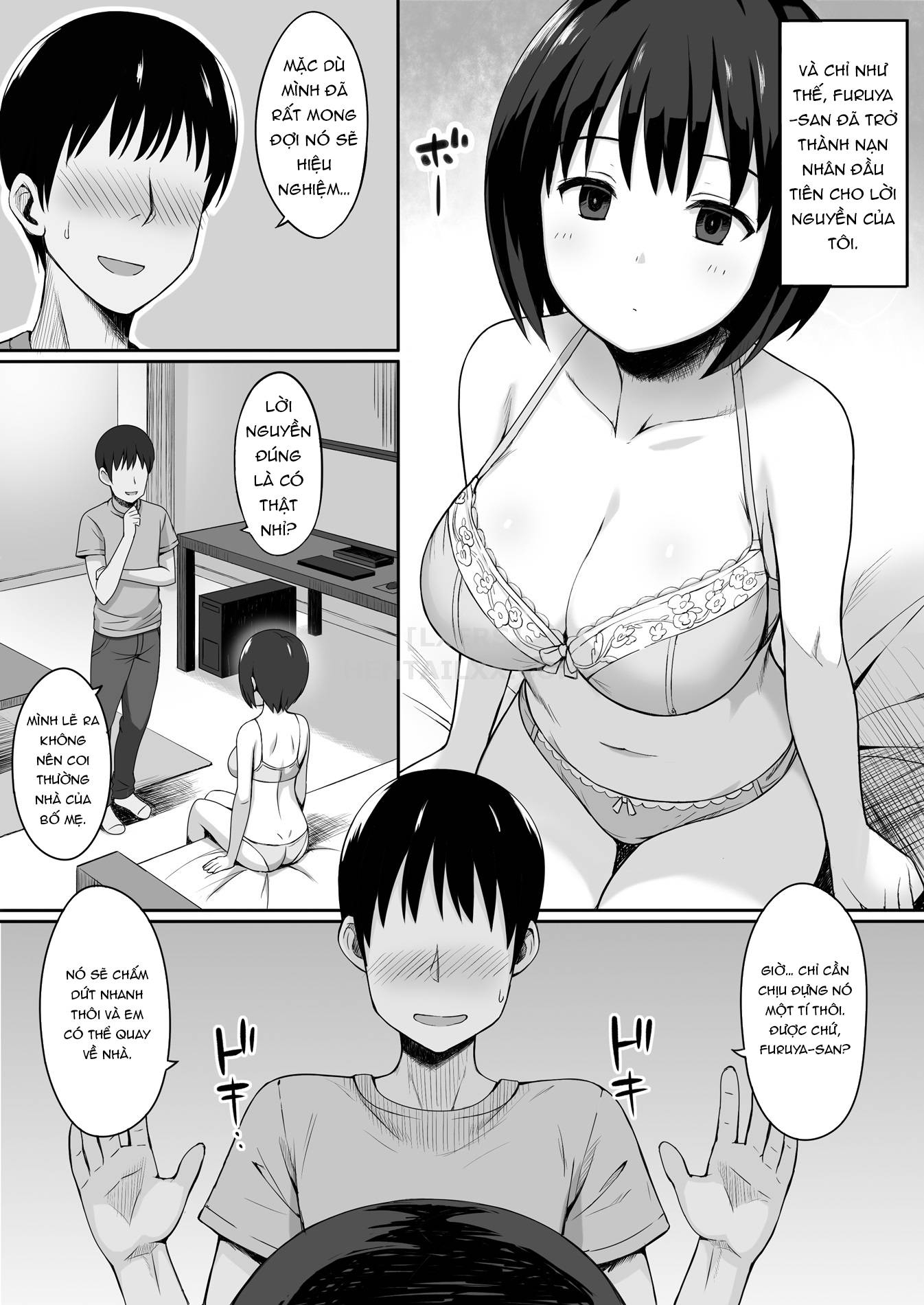 Đọc truyện hentai Fukujuu No Noroi De Classmate O Onaho-Ka Suru Hanashi - Chap 1