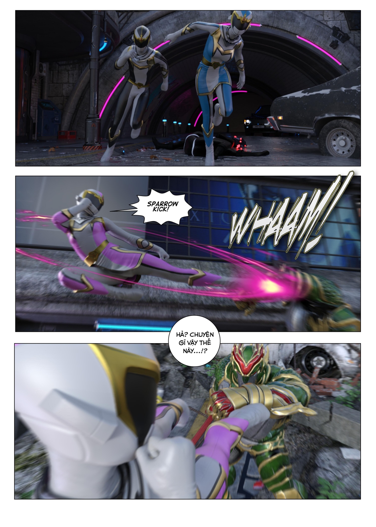 Đọc truyện hentai Biệt đội siêu anh hùng cùng gái xinh - Chap 2