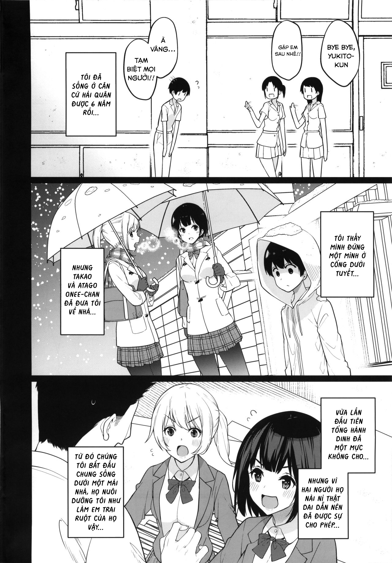 Đọc truyện hentai Em trai tôi thật dễ thương và tôi là đô đốc tương lai, tôi có thể yêu em ấy không? - Chap 1