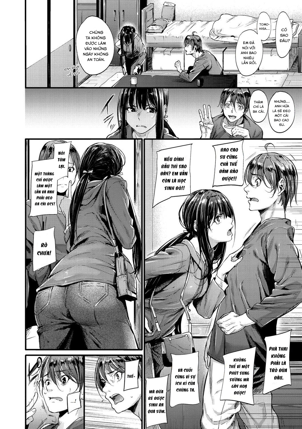 Đọc truyện hentai Bouei Line! - Oneshot