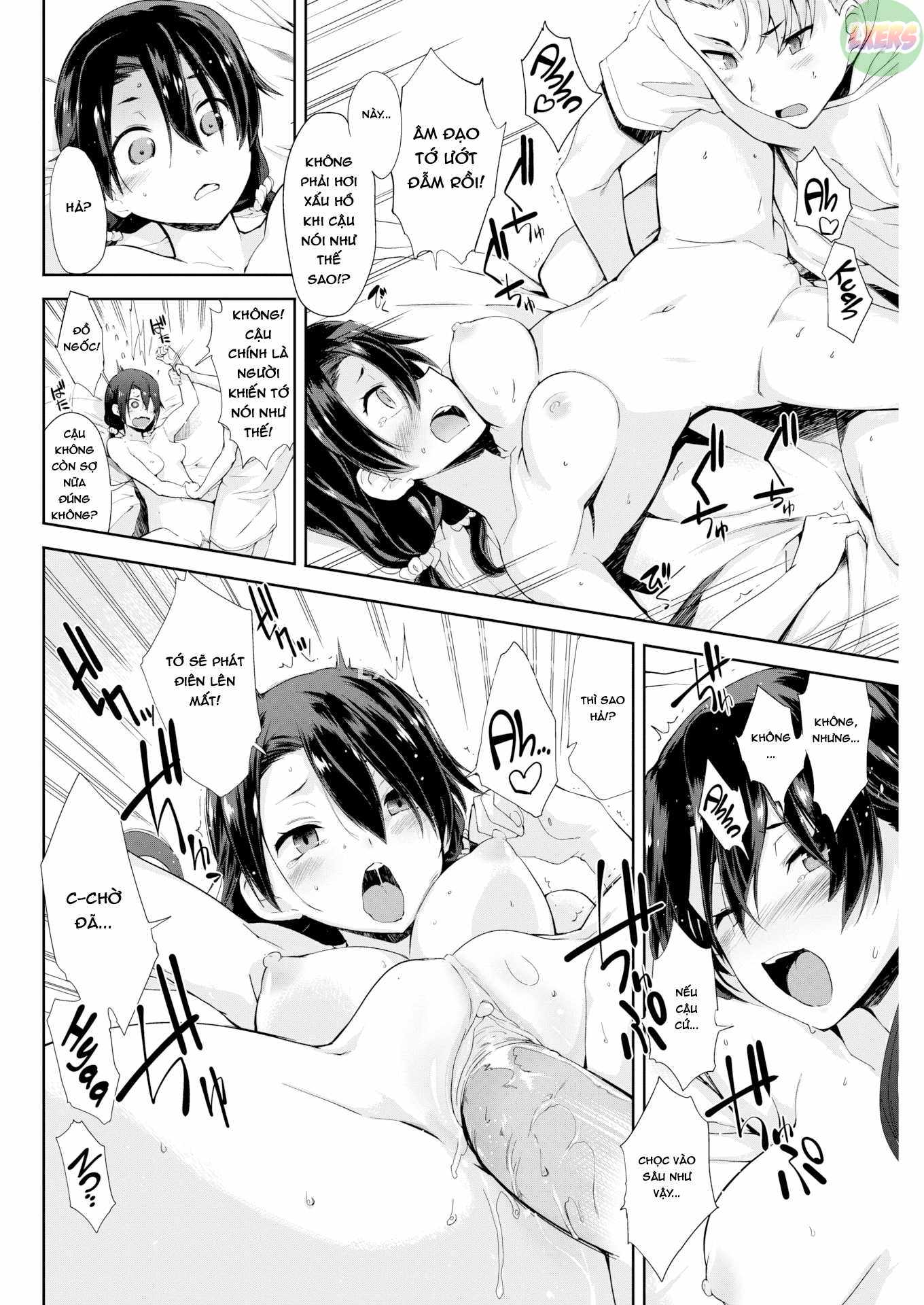 Đọc truyện hentai Mienai Tokoro De - Chap 8: Commensal Symbiosis