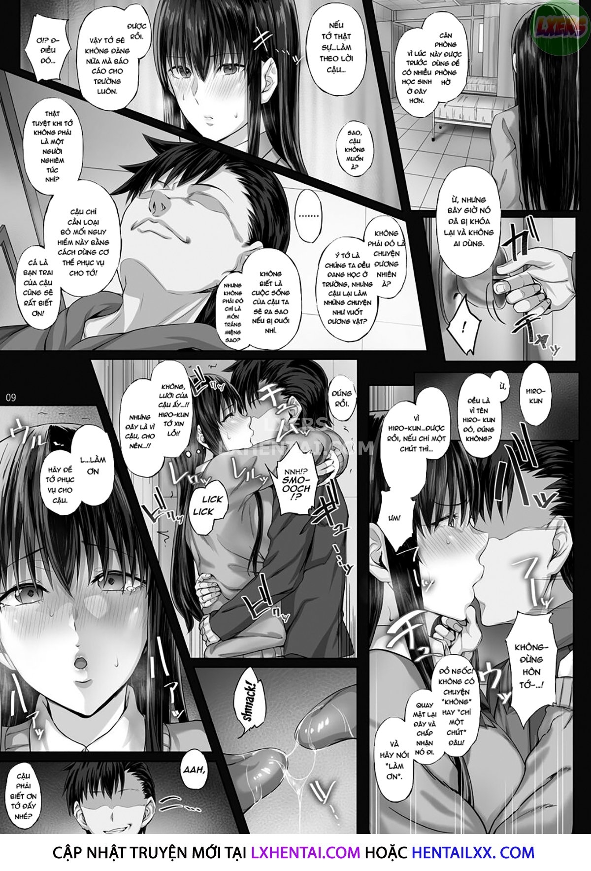 Đọc truyện hentai Kanojo Ga Boku No Shiranai Tokoro De - Chap 1
