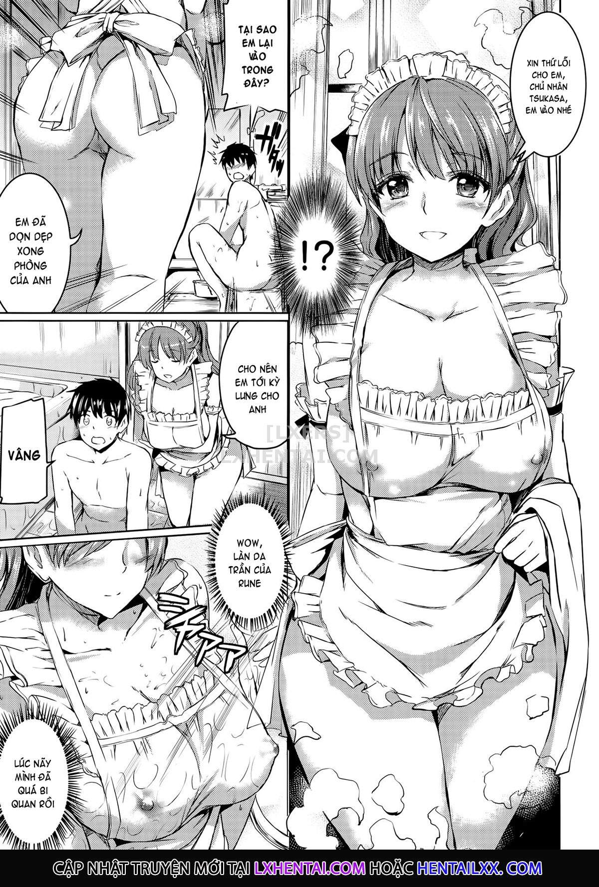 Đọc truyện hentai Ojousama No Maid Jijou - Chap 3
