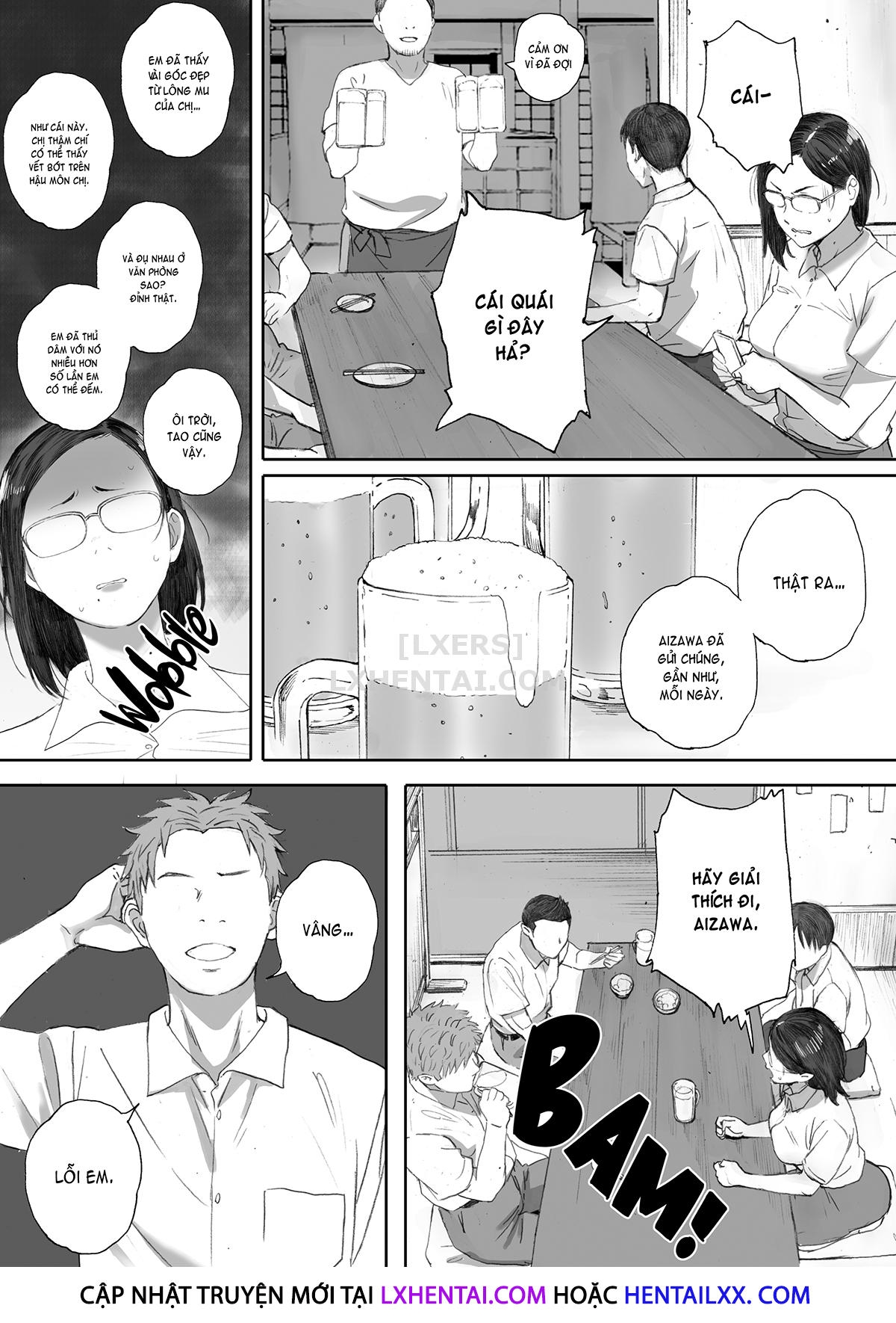 Đọc truyện hentai Middle-Aged Miss Hanada's Defloration - Oneshot