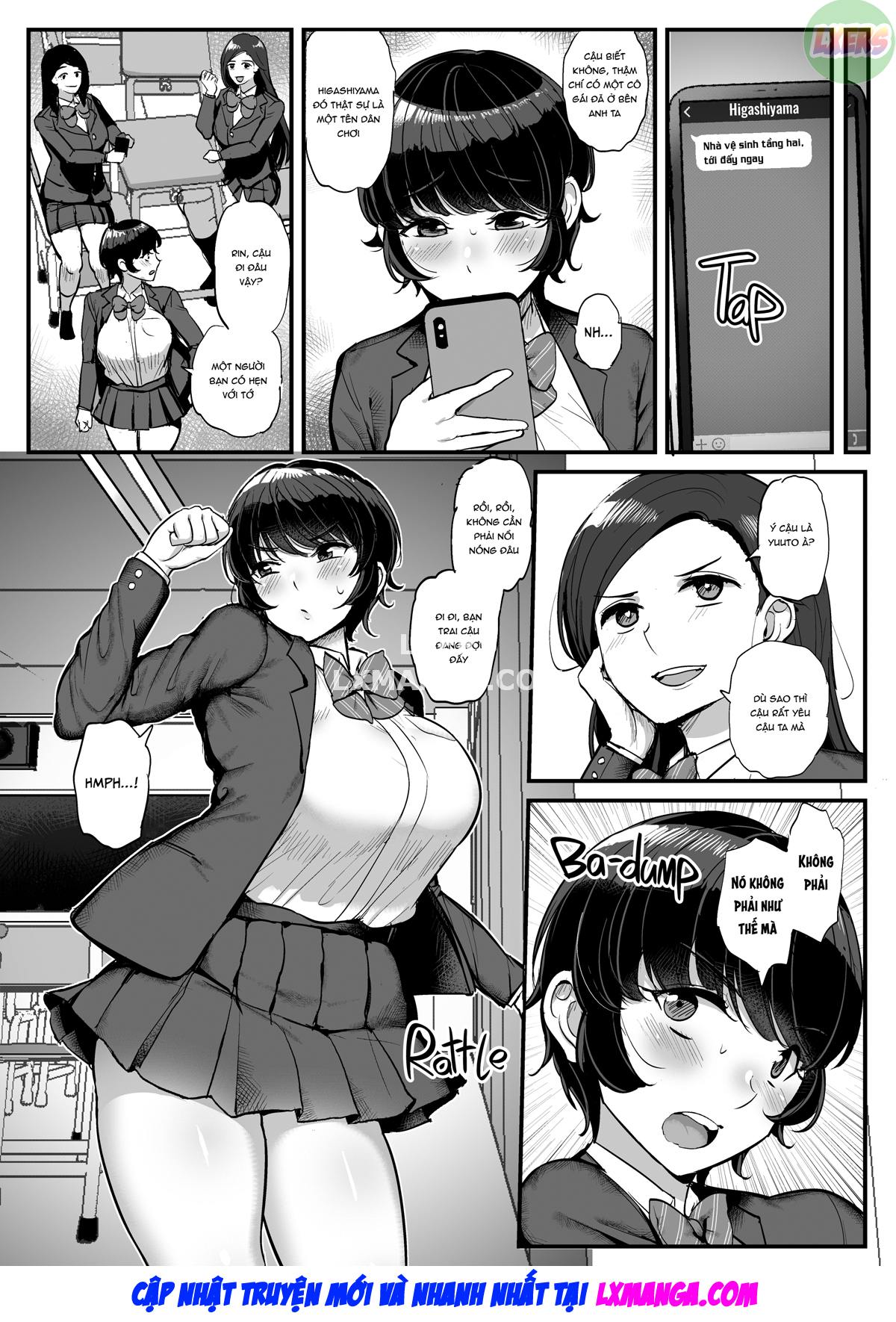Đọc truyện hentai Boyish Kanojo Wa Aitsu No Iro Ni Somaru. - Oneshot - Không che