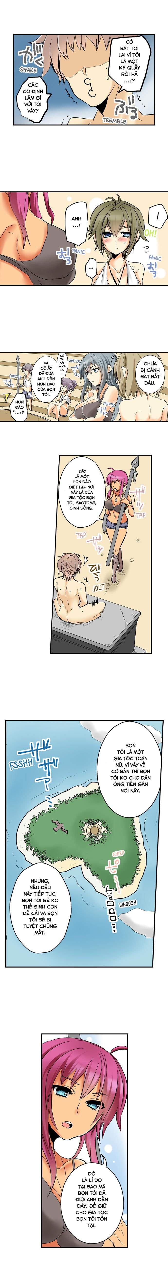 Đọc truyện hentai Nếu tôi không chịu phập họ, tôi sẽ chết! - Tập 1: Bị bắt về hoang đảo!