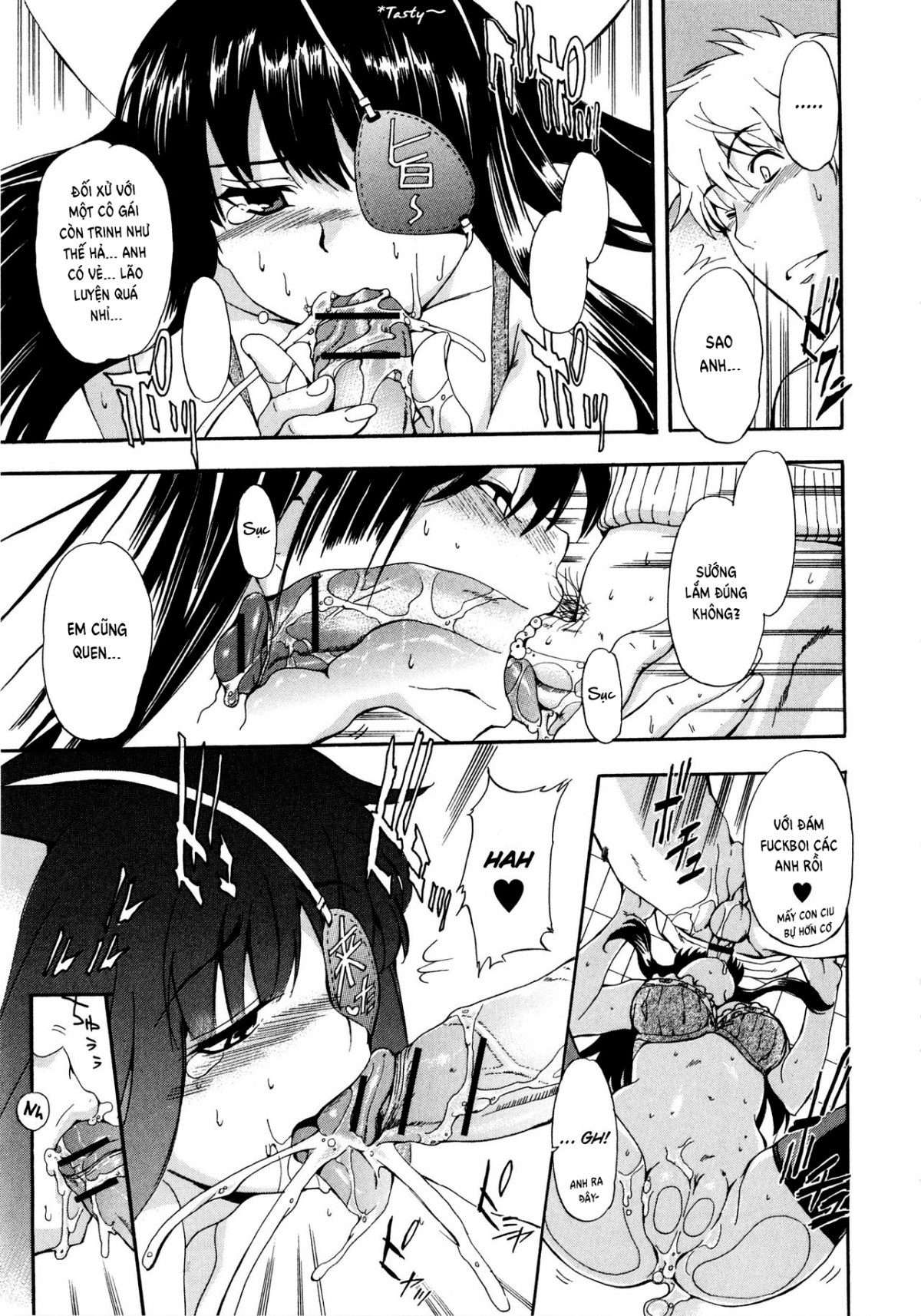 Đọc truyện hentai My Fucked-in-the-Head Younger Sister Comes in, Wearing Cat Ears and an Eyepatch - Oneshot